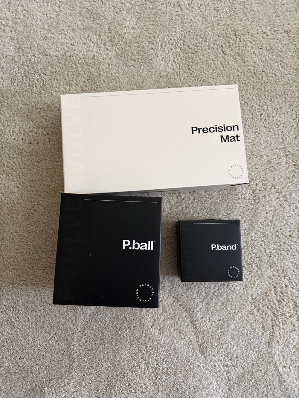 P.ball & P.band Set with Precision Mat — P.volve Black & White